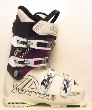 Dámske lyžiarky BAZÁR Lange RX 100 wh/purple 245