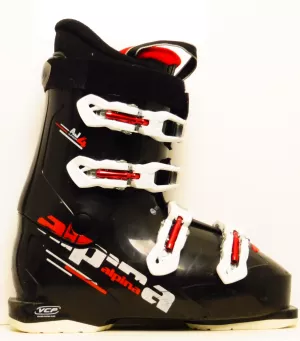 Detské lyžiarky BAZÁR Alpina AJ4 Sport Fit black/white/red 255
