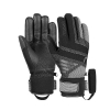 Lyžiarske rukavice Reusch RE:KNIT Laurin R-tex XT black/silver