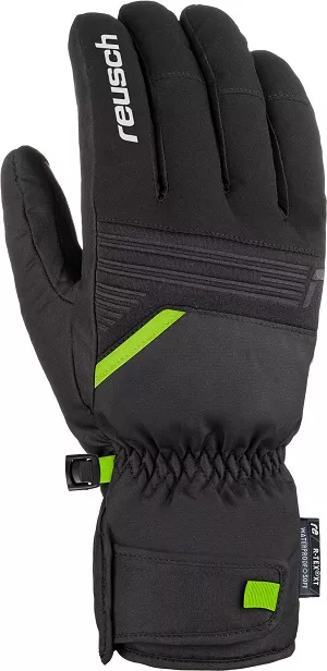 Lyžařské rukavice Reusch Bradley XT bk/neon