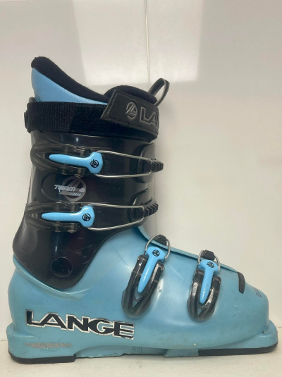 Detské lyžiarky BAZÁR Lange Team 8 blue/black 245 