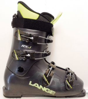 Dětské lyžáky BAZAR Lange RXJ 65 anthracite/lime 250