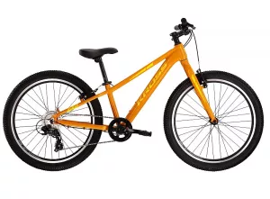 Detský chlapčenský bicykel Kross Level JR 2.0 24” žltý