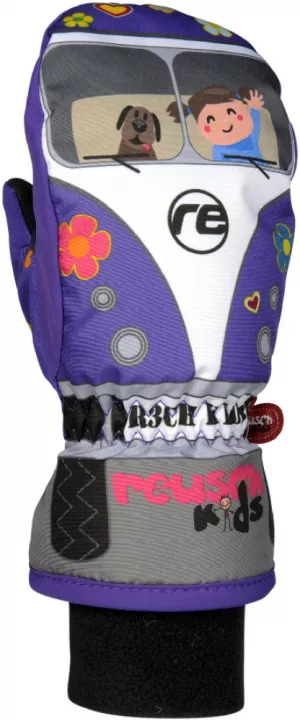 Dětské lyžařské rukavice Reusch Bulli R-Tex XT Junior Mitten -passion flower