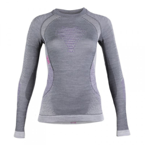 Dámske termo tričko s dlhým rukávom - termo oblečenie UYN FUSYON UW SHIRT Ant/Purple/Pink