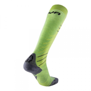 Pánské lyžařské merino termo ponožky UYN SKI ULTRA FIT Green/Black