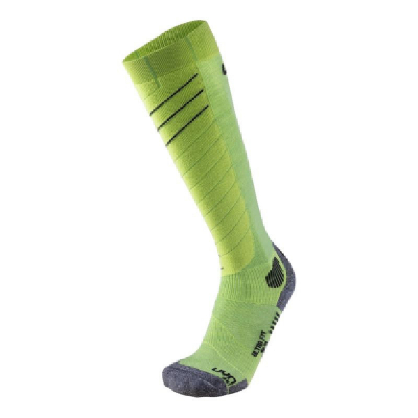 Pánské lyžařské merino termo ponožky UYN SKI ULTRA FIT Green/Black