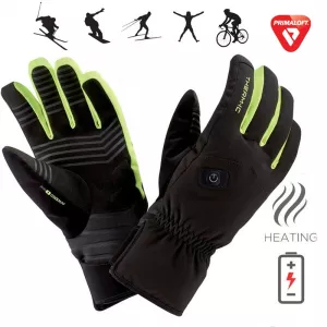 Lyžařské rukavice s ohřevem Therm-ic Power gloves ski light + bk/lime