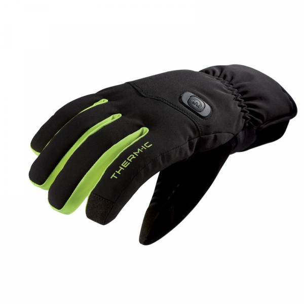 Lyžiarske rukavice s ohrevom Therm-ic Power gloves ski light + bk/lime