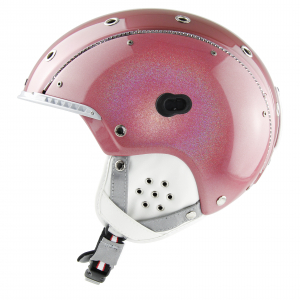 Lyžařská helma Casco SP-3 Special Crystal rosa