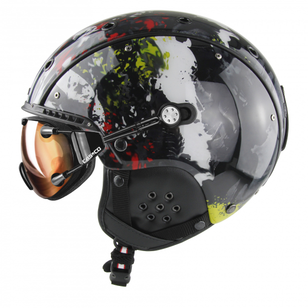 Lyžařská helma Casco SP-3 Splatter Cool Rush