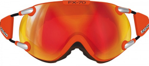 Lyžařské brýle Casco FX70 Carbonic red
