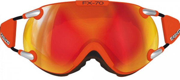 Lyžiarske okuliare Casco FX 70 Carbonic orange