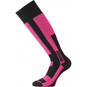 Lyžařské termoponožky Lasting SKG Pink/Black 904