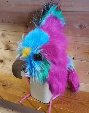 Lyžařská čepice Elon papoušek růžový
