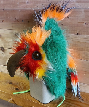 Lyžařská čepice Elon papoušek zelený