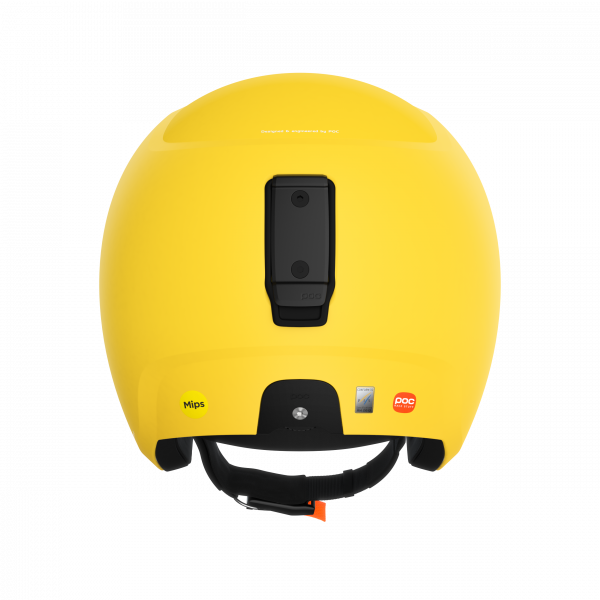 Lyžařská helma POC Skull Dura X MIPS aventurine yellow matt