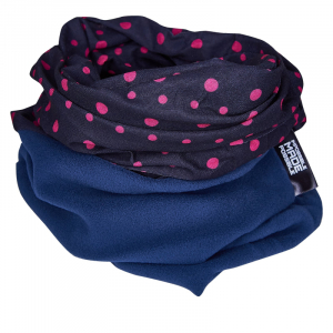 Multifunkční šátek 4FUN Scarf 8in1 Polartec W-Dots blue