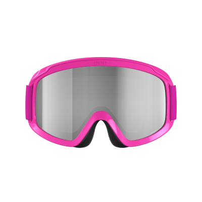 Detské lyžiarske okuliare POC POCito Opsin fluorescent pink-clarity spektris silver