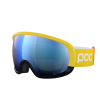 Lyžiarske okuliare POC Fovea Clarity Comp aventurine yellow/uranium black-spektris blue