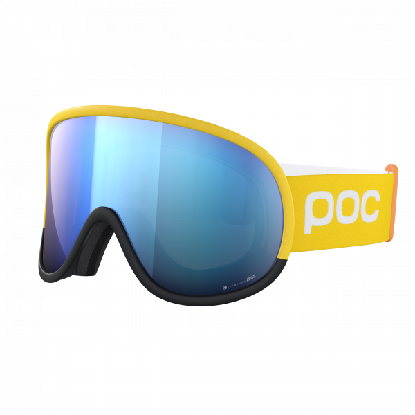 Lyžařské brýle POC Retina Big Clarity Comp aventurine yellow/uranium black-spektris blue