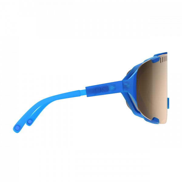 Sluneční brýle POC Devour opal blue transculent-clarity trail silver