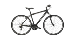 Pánsky crossový bicykel Kross Evado 1.0 28” matný čierno-grafitový