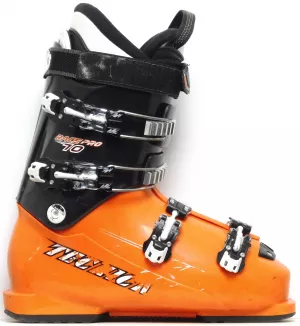 Detské lyžiarky BAZÁR Tecnica Race Pro 70 black/orange 265