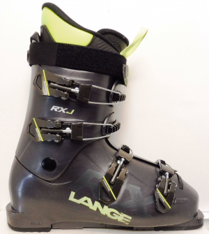 Dětské lyžařky BAZAR Lange RXJ 65 anthracite/lime 275