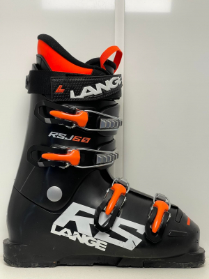 Detské lyžiarky BAZÁR Lange RSJ 60 black/wh/orange 255