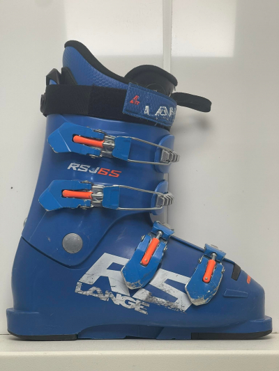 Detské lyžiarky bazár Lange RSJ 65 blue/orange/white 235