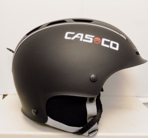 Lyžařská helma BAZAR Casco CX-3 Black matt/white/red S 50-56