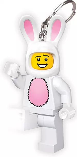 Svietiaca kľúčenka LEGO Iconic Bunny