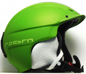 Lyžařská helma BAZAR Casco Snowrider green/grey S/M