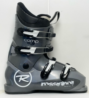 Dětské lyžařky BAZAR Rossignol Comp J black/anthracite 255