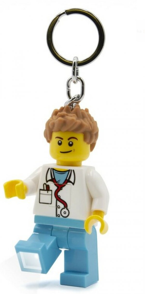 Svítící klíčenka LEGO Iconic Doktor