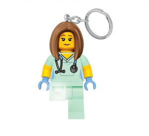 Svítící klíčenka LEGO Iconic Doktorka