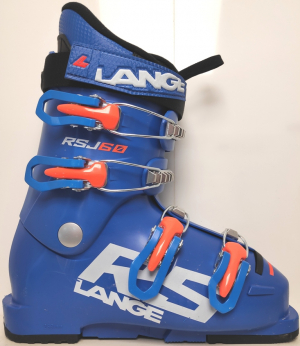 Detské lyžiarky bazár Lange RSJ 60 blue/orange/white 235