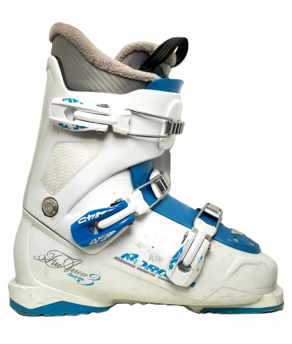 Detské lyžiarky BAZÁR Nordica Fire Arrow team 3 blue/white/silver 245