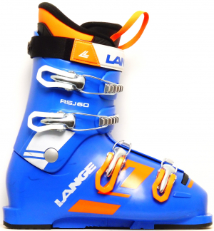 Dětské lyžařky BAZAR Lange RSJ 60 blue/orange/white 220