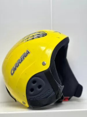Lyžiarska prilba BAZÁR Carrera Certottica yellow 50
