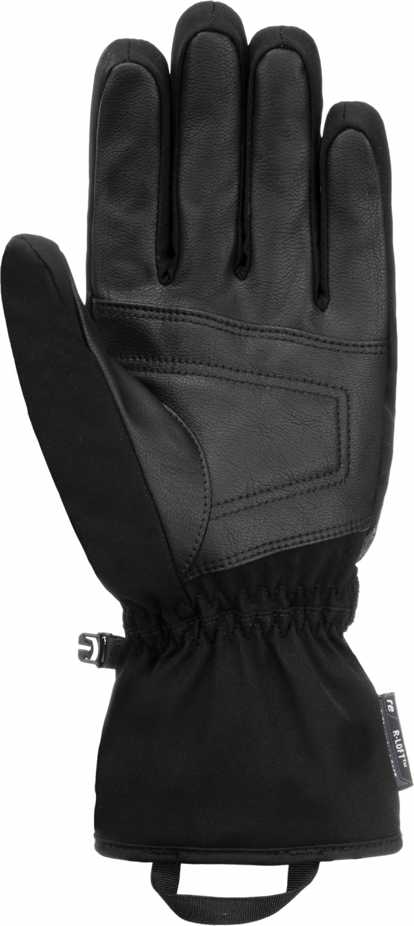 Pánske Lyžiarske rukavice Reusch Primus R-TEX XT frost gray/black