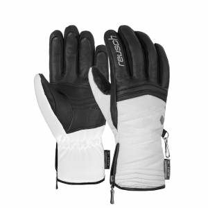 Dámské lyžařské rukavice Reusch Amelie R-TEX XT black/white