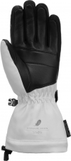 Dámske lyžiarske rukavice Reusch Nadia R-TEX XT white/black
