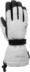 Dámske lyžiarske rukavice Reusch Nadia R-TEX XT white/black