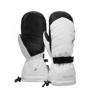 Dámské lyžařské rukavice Reusch Nadia R-TEX XT Mitten white/black