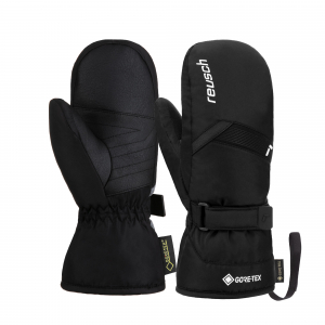 Juniorské lyžařské rukavice Reusch Flash GORE-TEX Junior Mitten black/white