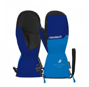 Dětské lyžařské rukavice Reusch Jerry Down R-TEX XT Mitten surfovat web/blue