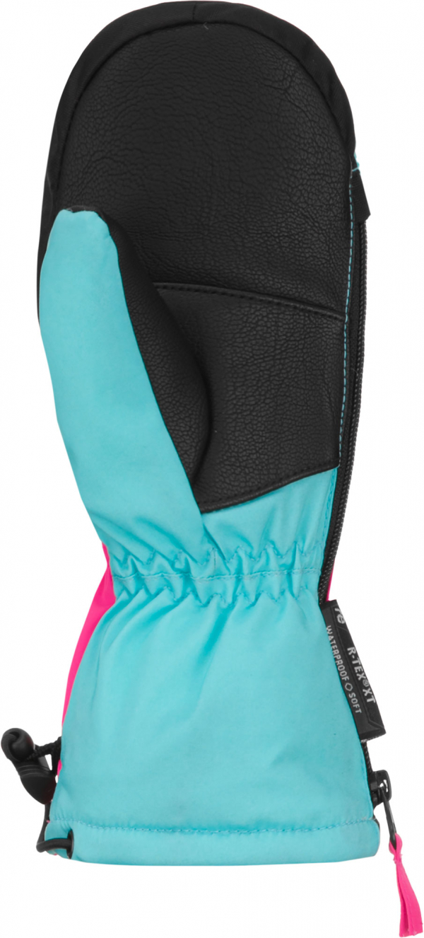 Detské lyžiarske rukavice Reusch Jerry Down R-TEX XT Mitten bachelor button/pink