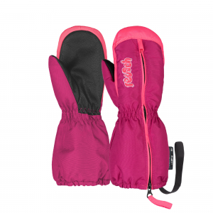 Dětské lyžařské rukavice Reusch Tom Mitten purple/pink